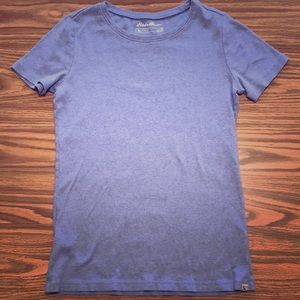 Eddie Bauer periwinkle tee shirt